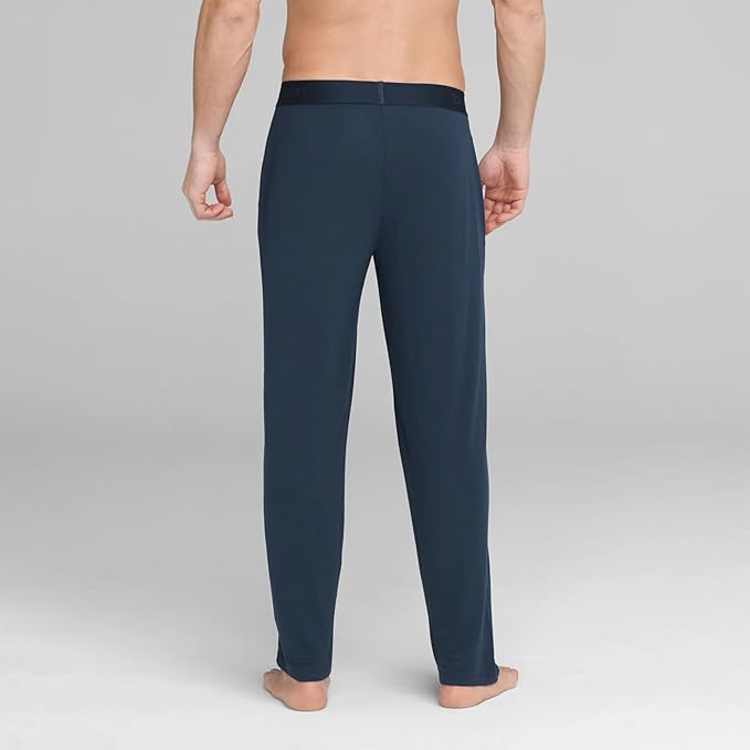 Tommy John Men's Dress Blue Second Skin Pajama Pants - Image 3