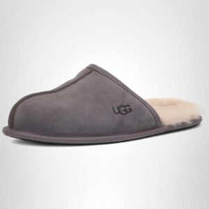UGG Men's Dark Grey Scuff Slipper