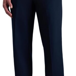 Haggar Men's Dark Navy Casual Pant