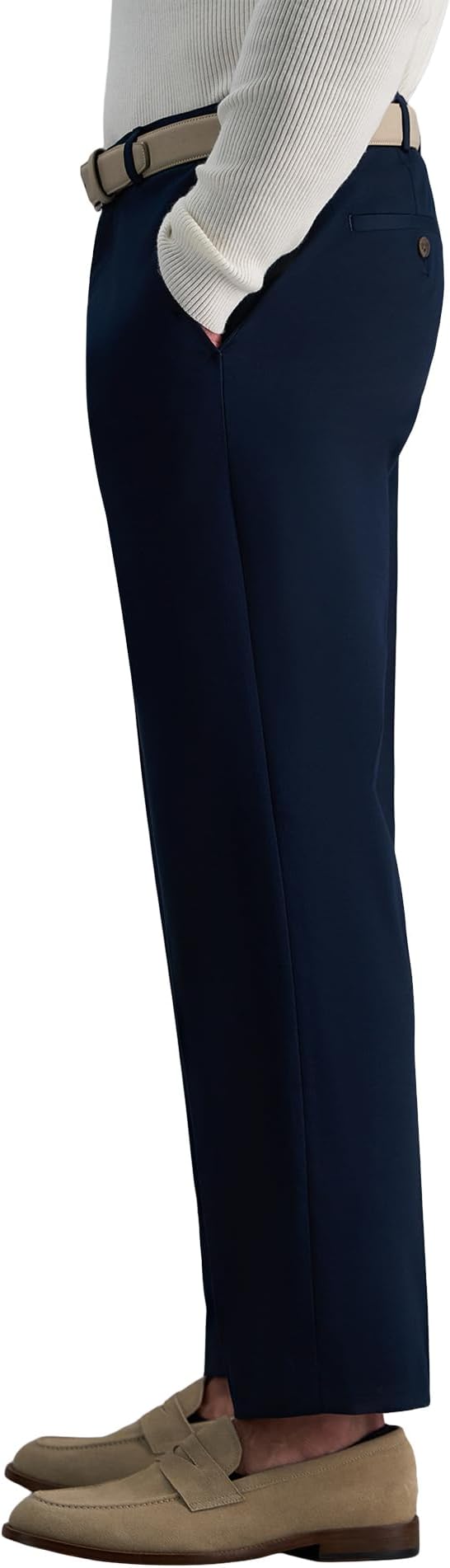 Haggar Men's Dark Navy Casual Pant - Image 2