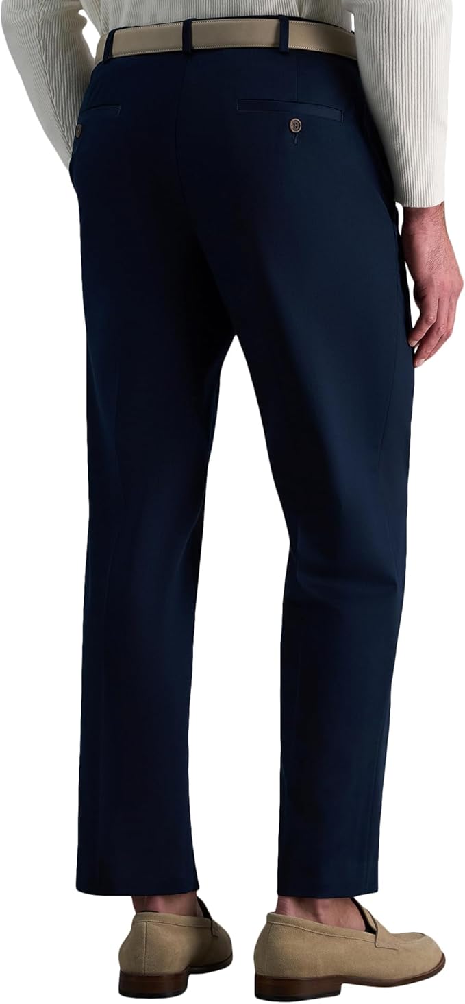 Haggar Men's Dark Navy Casual Pant - Image 3