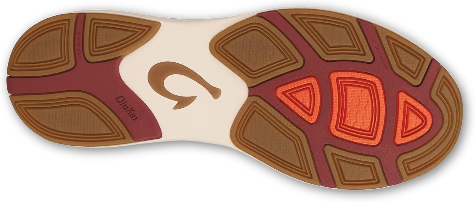 OLUKAI Mio Li Men's Dark Rust Everyday Athletic Shoes - Image 2