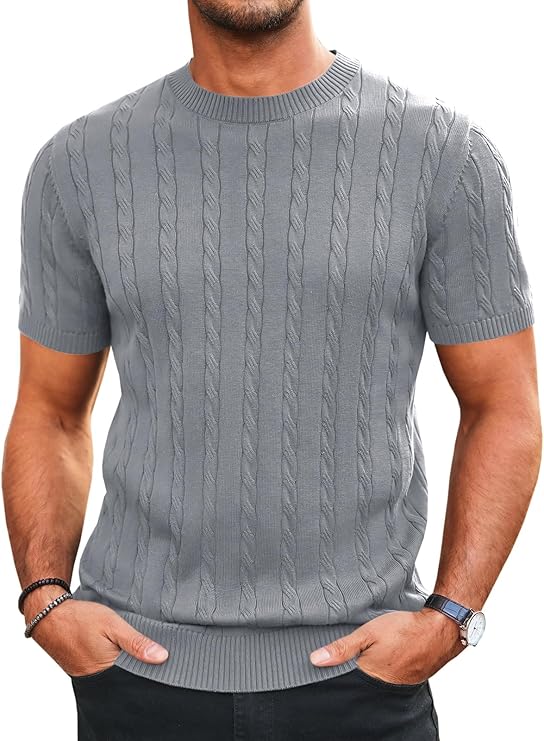 Runcati Grey T Shirt Slim Fit