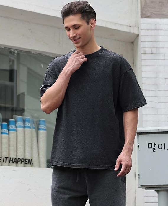 Oversized A-grey T-Shirt - Image 4