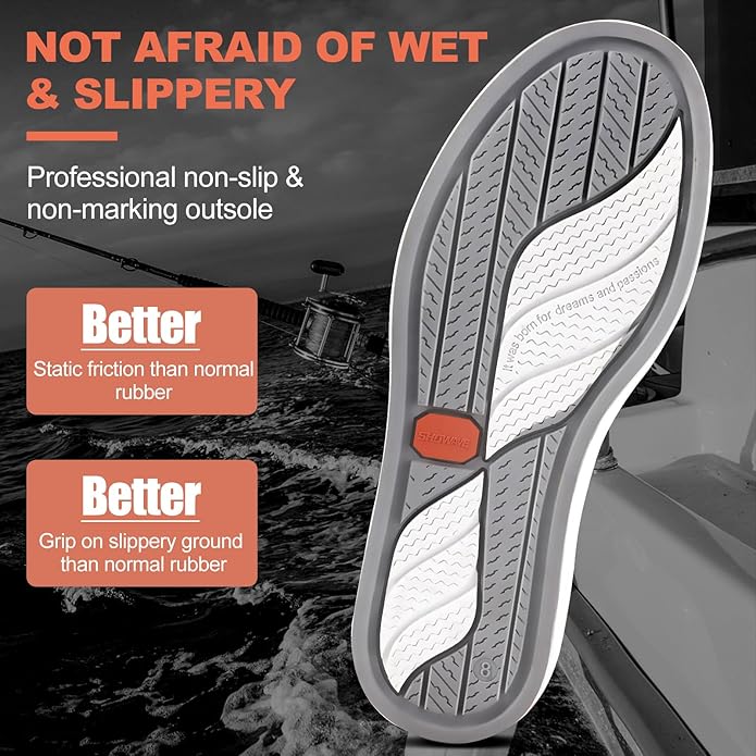 Showave Men's Grey Camo Deck Boots - Image 2