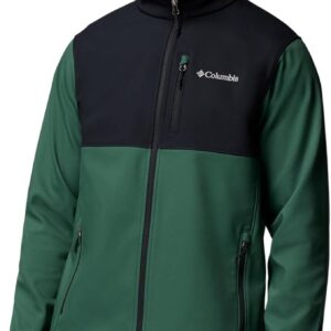 Columbia Men's Ascender Softshell Rain Forest/Black Jacket