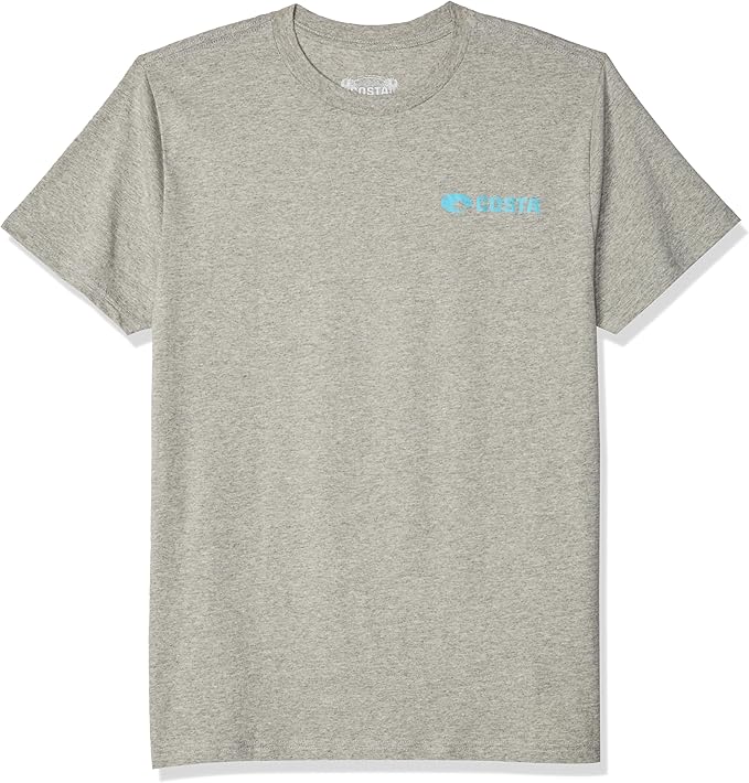 Costa Del Mar Costa Topwater Gray Heather T-shirt