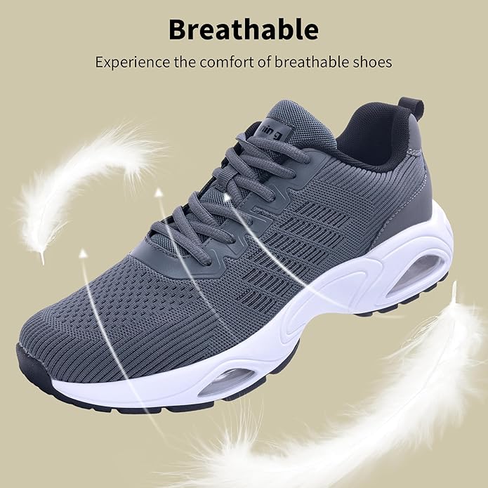 AUPERF Walking Grey4 Shoes for Men - Image 3