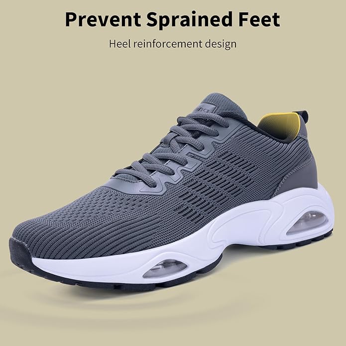 AUPERF Walking Grey4 Shoes for Men - Image 4