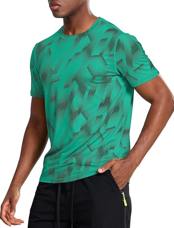 Zengjo Workout Jade Green T-Shirt - Image 3