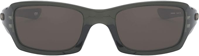 Oakley Men's Grey Smoke/Warm Grey Rectangular Sunglasses
