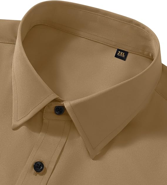 Alimens & Gentle Khaki Men's Down Shirt - Image 3