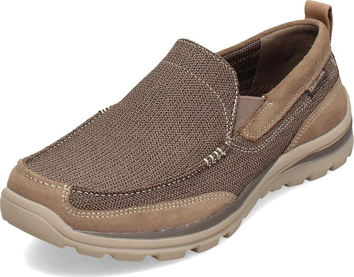 Skechers Men's Superior Light Brown Milford Loafers