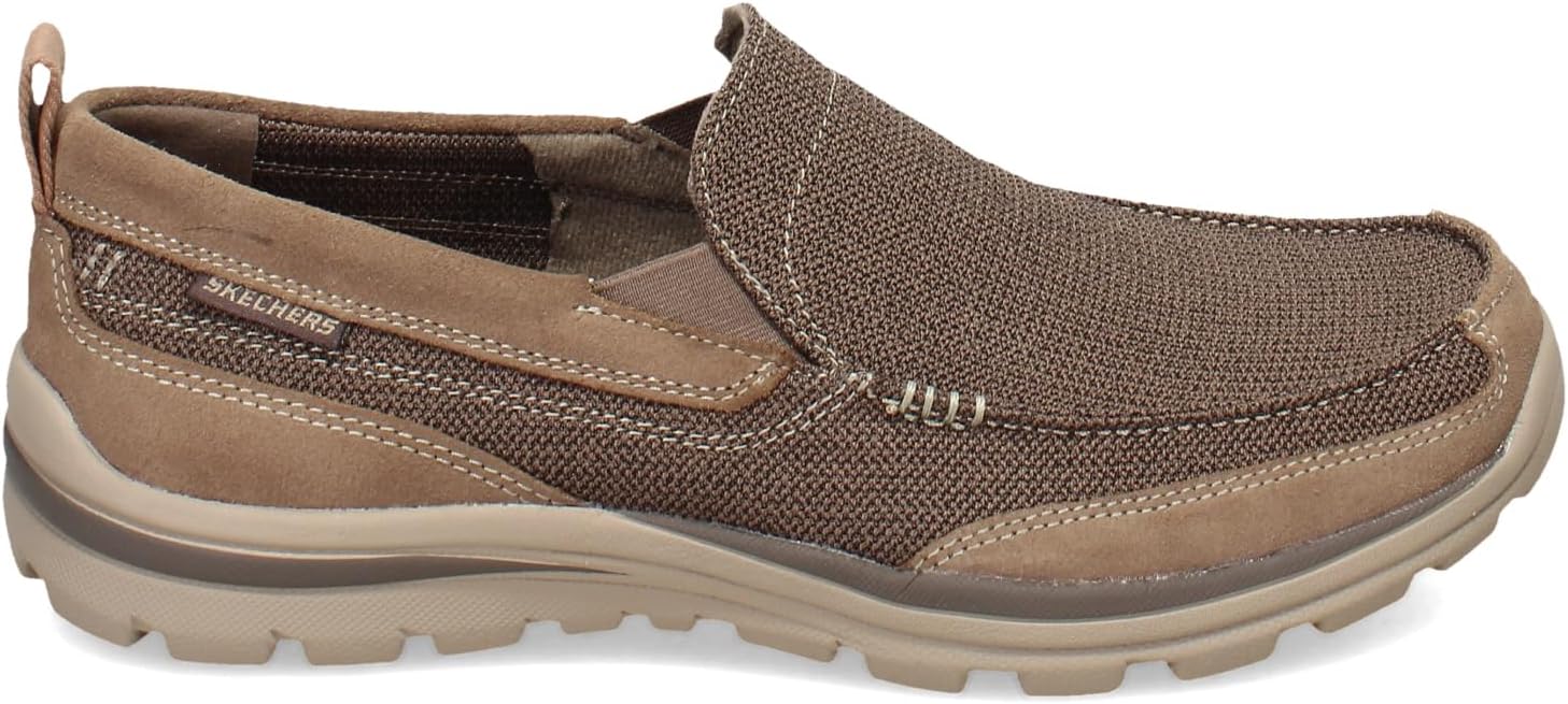 Skechers Men's Superior Light Brown Milford Loafers - Image 4