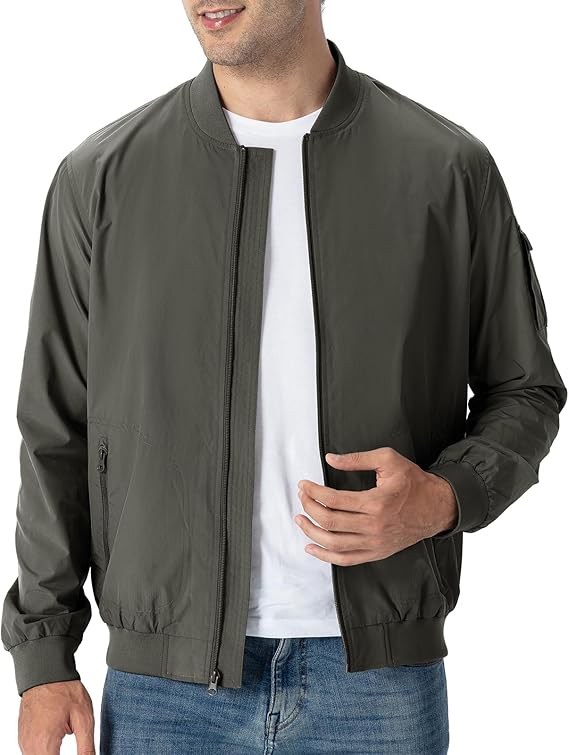 TBMPOY Bomber A1-charcoal Grey Jackets - Image 2