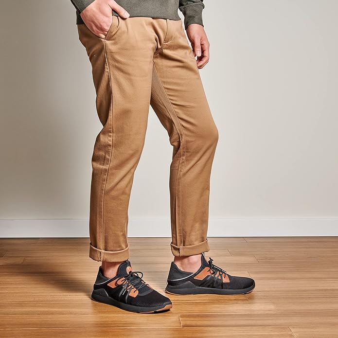 OLUKAI Mio Li Men's Lava Rock/Lava Rock Everyday Athletic Shoes - Image 3