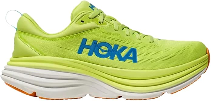 HOKA Bondi 8 Men's Lettuce/Solar Flare Shoes