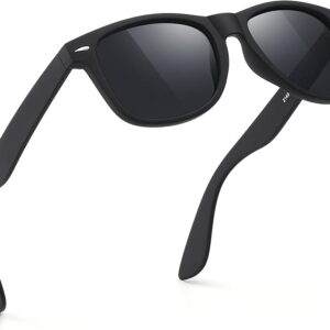 FEIDUSUN A01-matte Black / Black Sunglasses Men