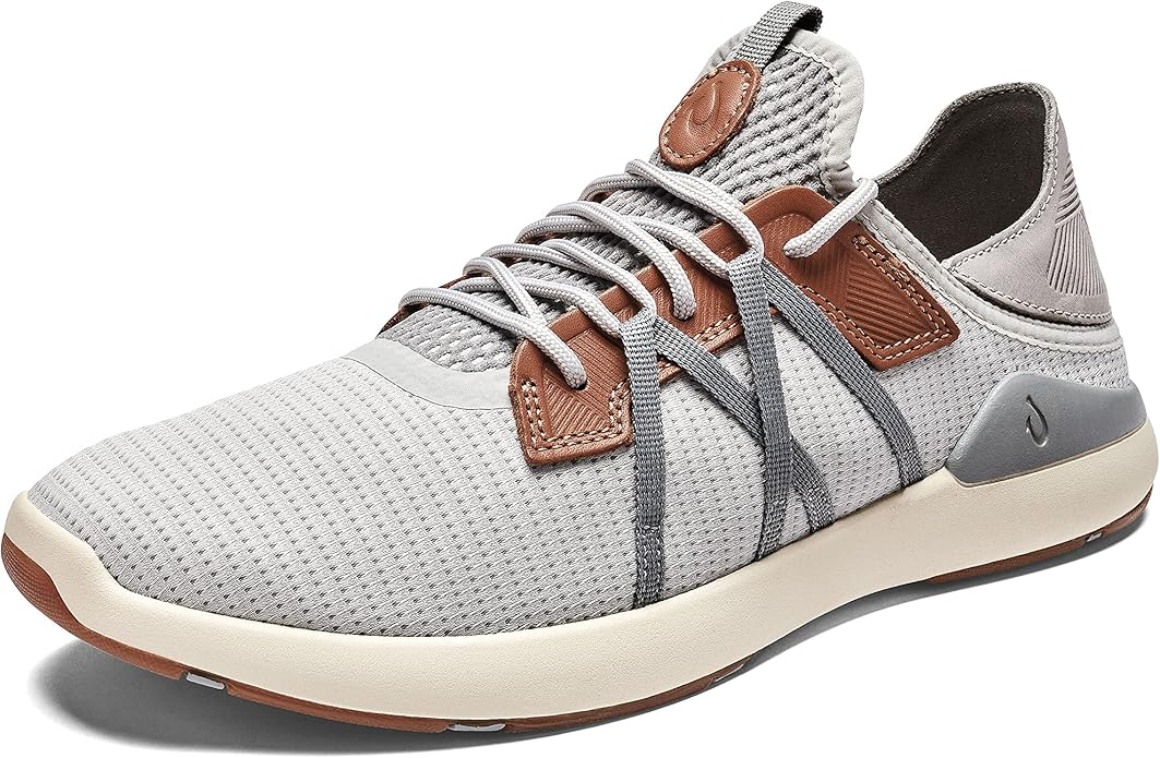 OLUKAI Mio Li Men's Mist Grey/Poi Everyday Athletic Shoes