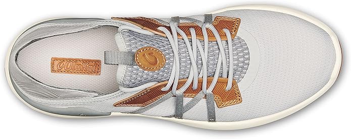 OLUKAI Mio Li Men's Mist Grey/Poi Everyday Athletic Shoes - Image 4
