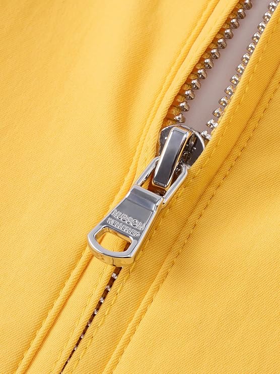 Woven Misted Marigold Jacket for Men - Image 4