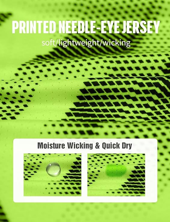 Zengjo Workout Neon Green T-Shirt - Image 3