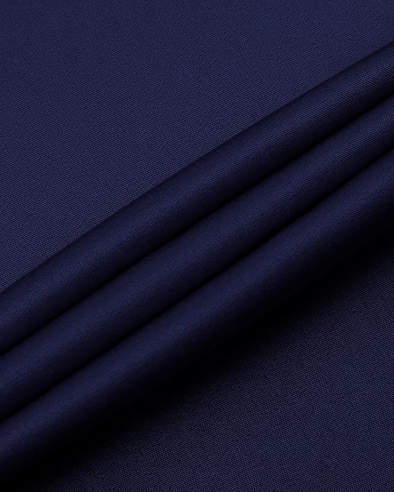 J.VER Men's Dress Shirts Solid Long Sleeve Navy Blue Formal Shirt - Image 2