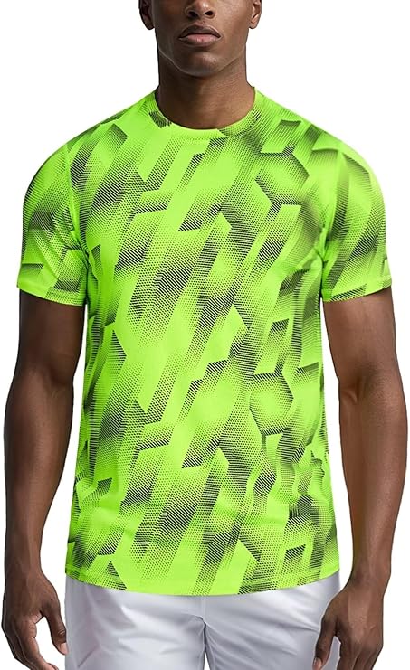 Zengjo Workout Neon Green T-Shirt