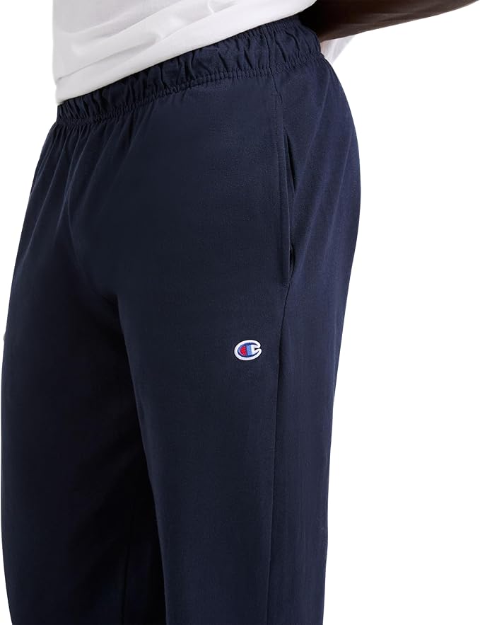 Champion Men's Navy - C Patch Logo Pants - Image 4