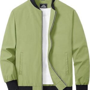 MAGCOMSEN Bomber Olive Green Jacket