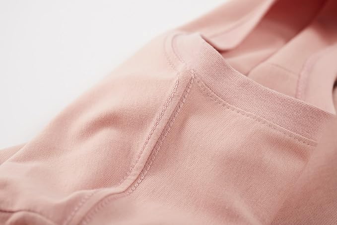 YININF Dark 2001pink T-Shirts Cotton Fitted - Image 4