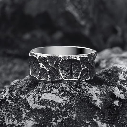 Viking Celtic Runes-Retro Rings for Mens - Image 3