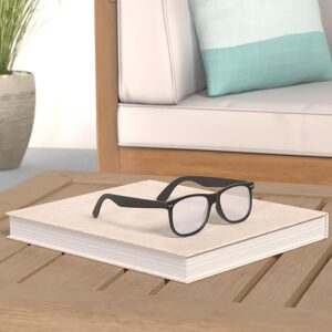 FEIDUSUN  A05-matte Black / Silver Sunglasses Men