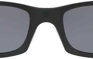 Oakley Men's Si Matte Black/Grey Rectangular Sunglasses