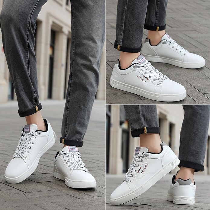 AX BOXING Mens White-2147 Color Casual Shoes - Image 4