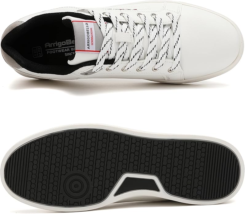 AX BOXING Mens White-2147 Color Casual Shoes - Image 2