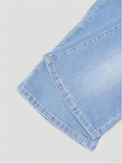 Girl's Flare Jeans High Waisted Bell Bottom Denim Pants with Pockets (Pant 5) - Image 4